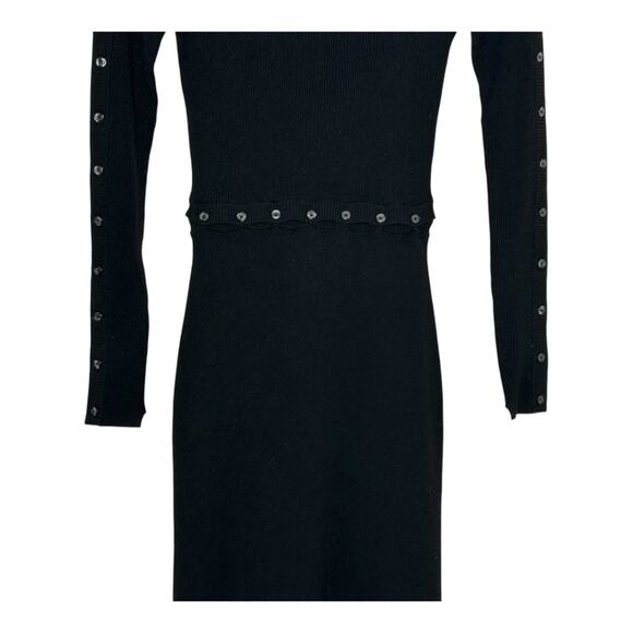 A.L.C. Sophie Dress Black Merino Wool Size XS - Picture 7 of 13